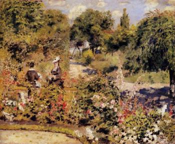 皮埃爾 奧古斯特 雷諾阿 The Garden at Fontenay 皮埃爾 奧古斯特 雷諾阿 The Garden at Fontenay